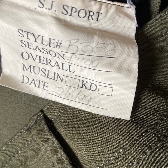 St.Jhon Sport Olive Green Pants Size 6 - Picture 11 of 11